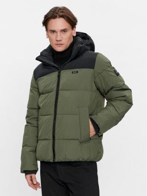 Téli kabát Calvin Klein bézs