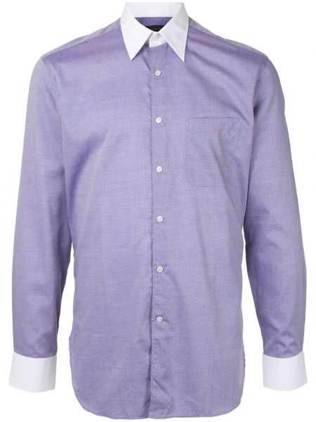 Camisa con lunares D'urban violeta