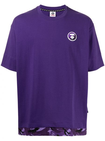 Camiseta Aape By *a Bathing Ape® violeta