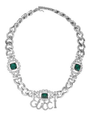 Ожерелье Gucci зеленое