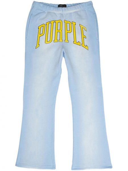 Pantaloni sport cu imagine Purple Brand