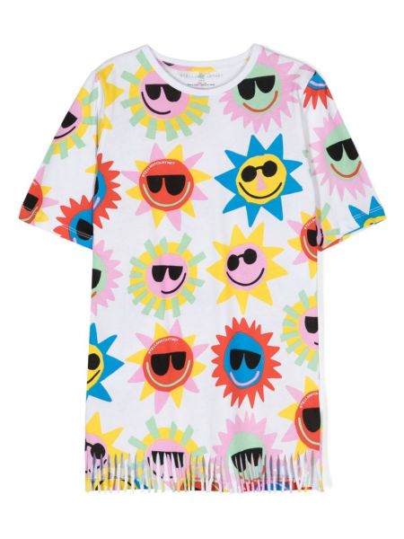 Jersey kjole for piger Stella Mccartney Kids hvid