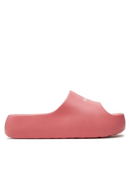 Chunky sandály Tommy Jeans růžové
