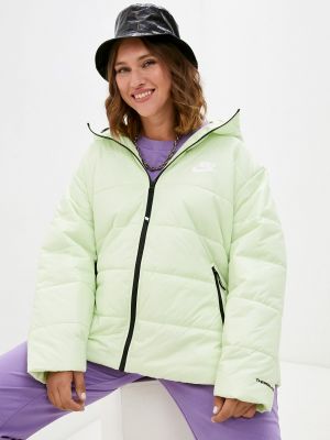 Утепленная куртка Nike, зеленая