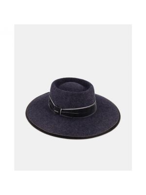 Sombrero de lana de terciopelo‏‏‎ Latouche gris