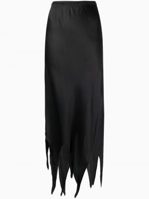Asymetrická sukňa Mm6 Maison Margiela čierna