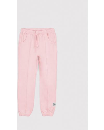 Coccodrillo Pantaloni trening WC2120103CHO Roz Regular Fit