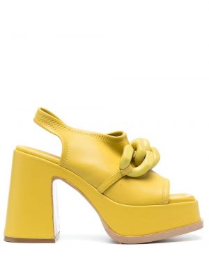 Sandali s peto Stella Mccartney zelena