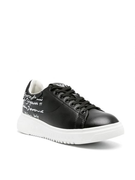 Sneakersy Emporio Armani czarne
