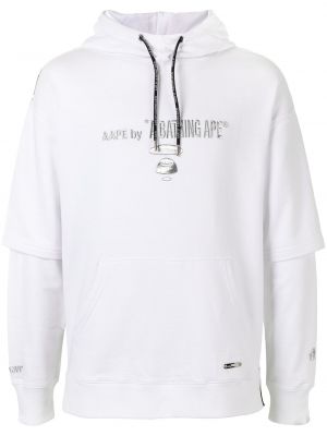 Hoodie Aape By *a Bathing Ape® vit