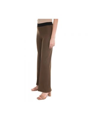 Pantalones rectos Seventy marrón
