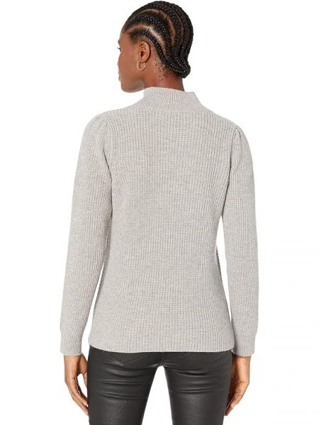 Асимметричный свитер Milly серый