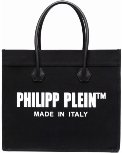 Bolso shopper Philipp Plein negro