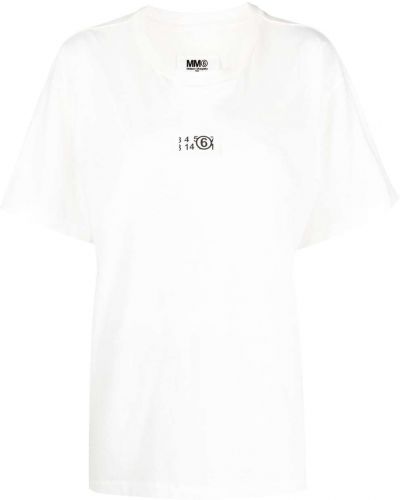 T-shirt Mm6 Maison Margiela blanc