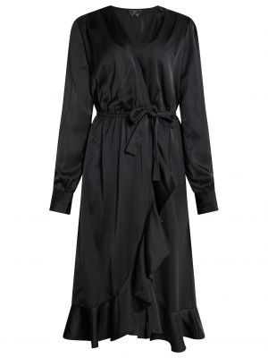 Κοκτέιλ φόρεμα Faina μαύρο