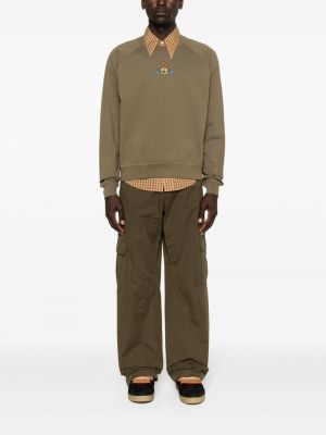 Siuvinėtas džemperis Vivienne Westwood žalia