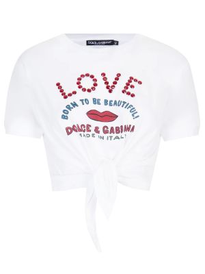 Белая футболка Dolce & Gabbana