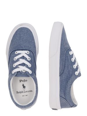 Sneakerși Polo Ralph Lauren albastru