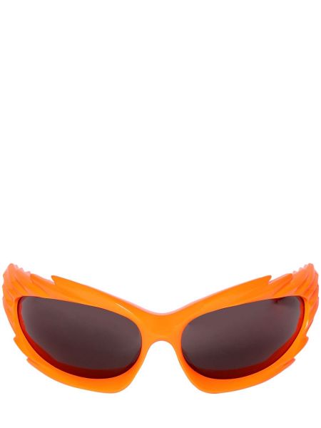 Sluneční brýle Balenciaga oranžové