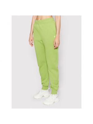 Pantaloni sport cu stele G-star Raw verde