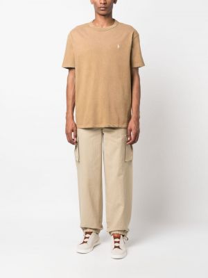 T-shirt brodé brodé en coton Polo Ralph Lauren
