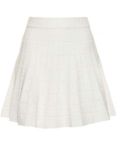 Mini sukně Solid & Striped, bílá