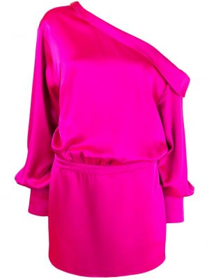 Коктейлна рокля Retrofete розово