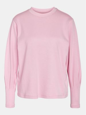 Bluză oversize Noisy May roz