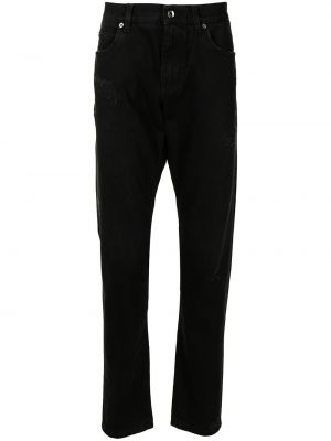 Slank skinny jeans Dolce & Gabbana svart