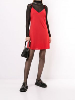 Mini vestido ajustado Junya Watanabe rojo