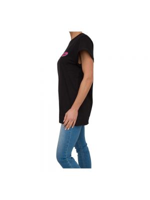 Camisa de algodón de tela jersey Pinko negro