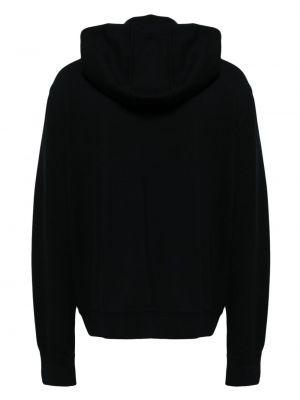 Kapučdžemperis ar rāvējslēdzēju Limitato melns
