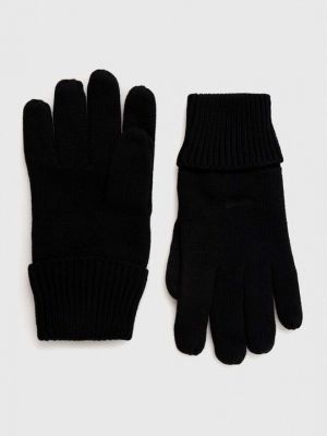 Шерстяные перчатки Superdry черные