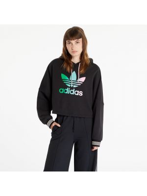 Φούτερ με κουκούλα Adidas Originals μαύρο