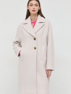 Vlněný kabát Pinko - šedá