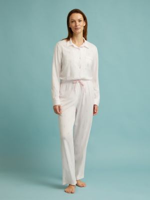 Pijama énfasis blanco