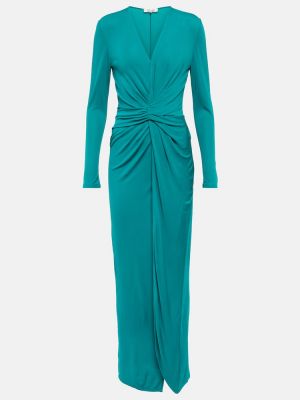 Dlouhé šaty Diane Von Furstenberg zelené