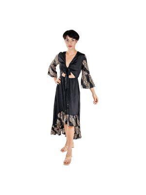 Midi šaty Isla Bonita By Sigris černé