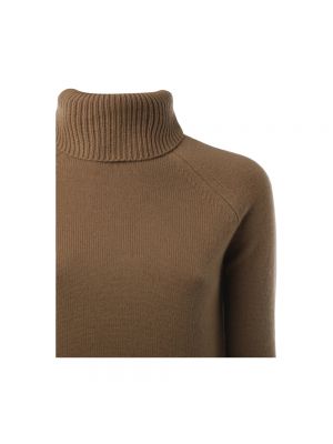 Jersey cuello alto de lana de tela jersey Max Mara