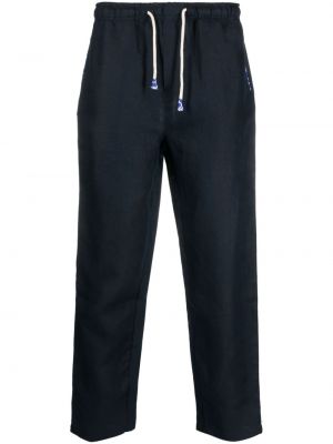 Modré rovné kalhoty Peninsula Swimwear