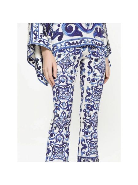 Pantalones con estampado Dolce & Gabbana azul