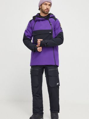 Kurtka narciarska Colourwear fioletowa