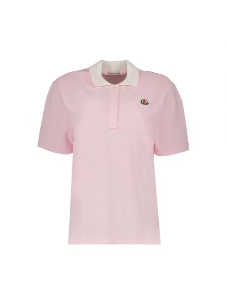 Poloshirt Moncler pink