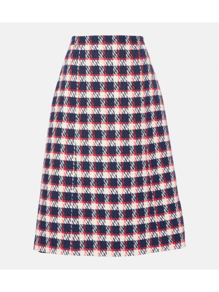 Tweed midi nederdel Carolina Herrera