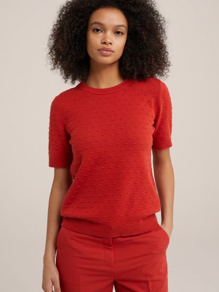 Pull We Fashion rouge