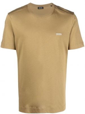 T-shirt Zegna brun