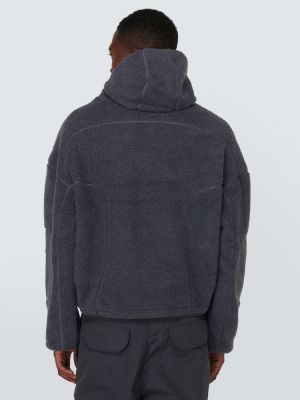 Fleece hoodie Entire Studios grau