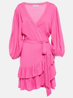 Памучна рокля Melissa Odabash розово