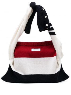 Τσάντα shopper από ζέρσεϋ Thom Browne