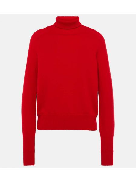 Ull turtleneck Victoria Beckham rød